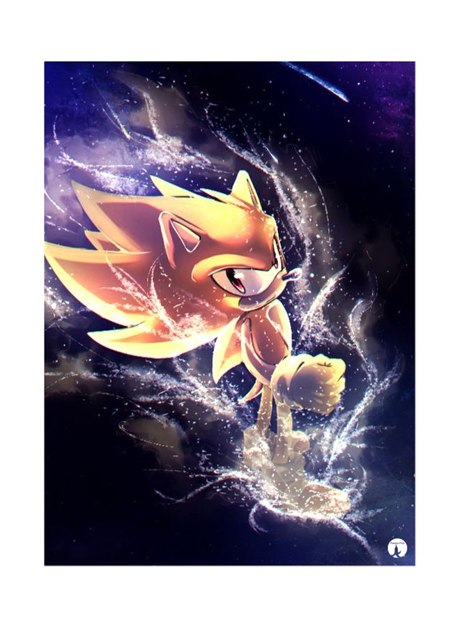 Printed Wall Sticker Multicolour 20cm