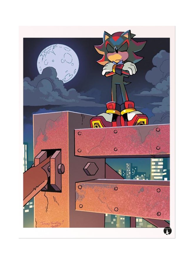 بي بي ملصق جداري مطبوع متعدد الألوان 20سم