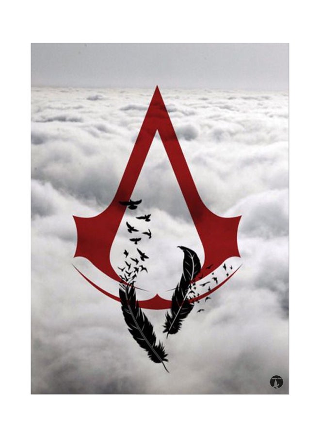 Printed Wall Sticker Multicolour 20cm