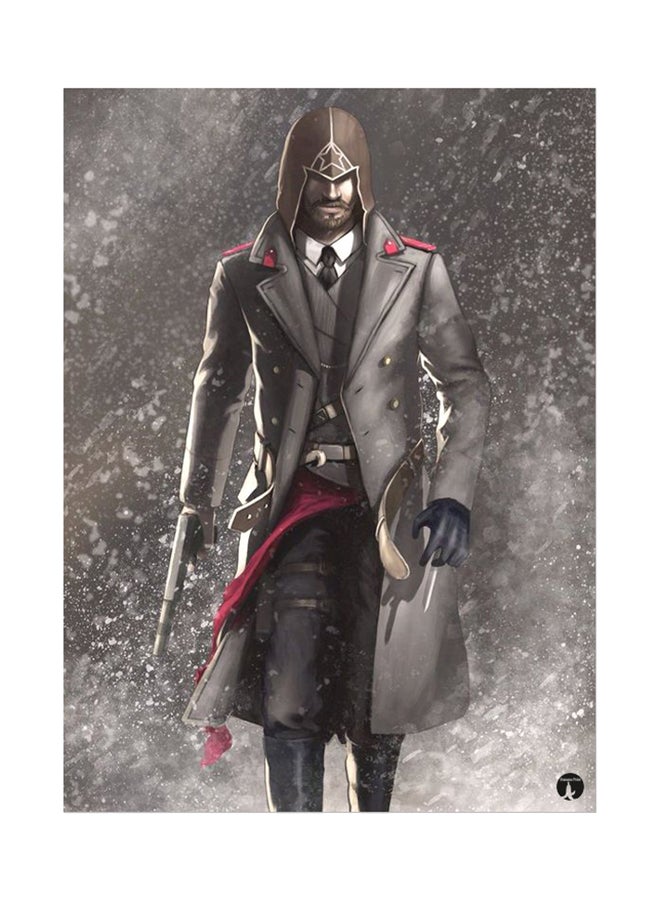 ملصق جداري مطبوع متعدد الألوان 20سم