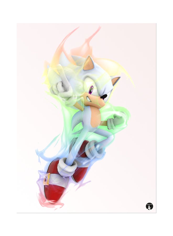 Printed Wall Sticker Multicolour 20cm