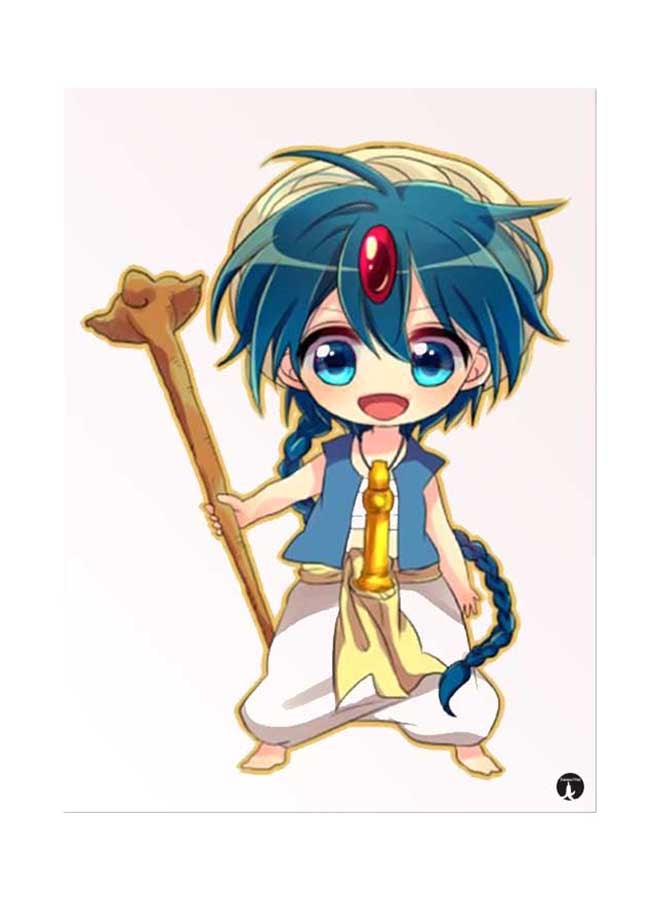 BP Printed Wall Sticker Multicolour 20cm