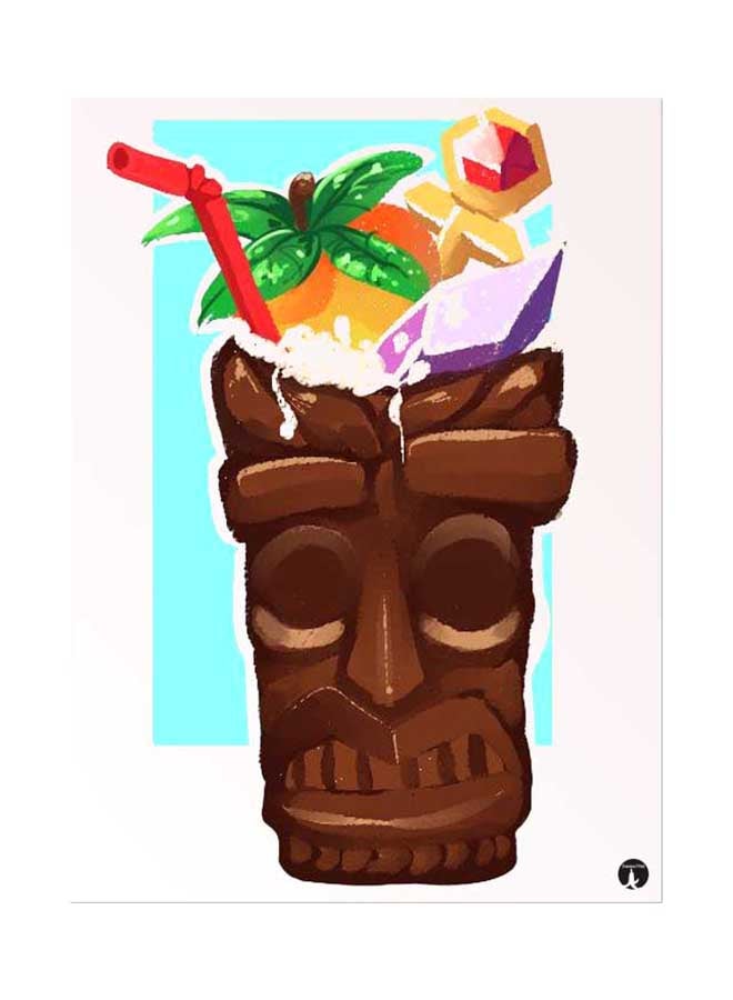 BP Printed Wall Sticker Multicolour 20cm