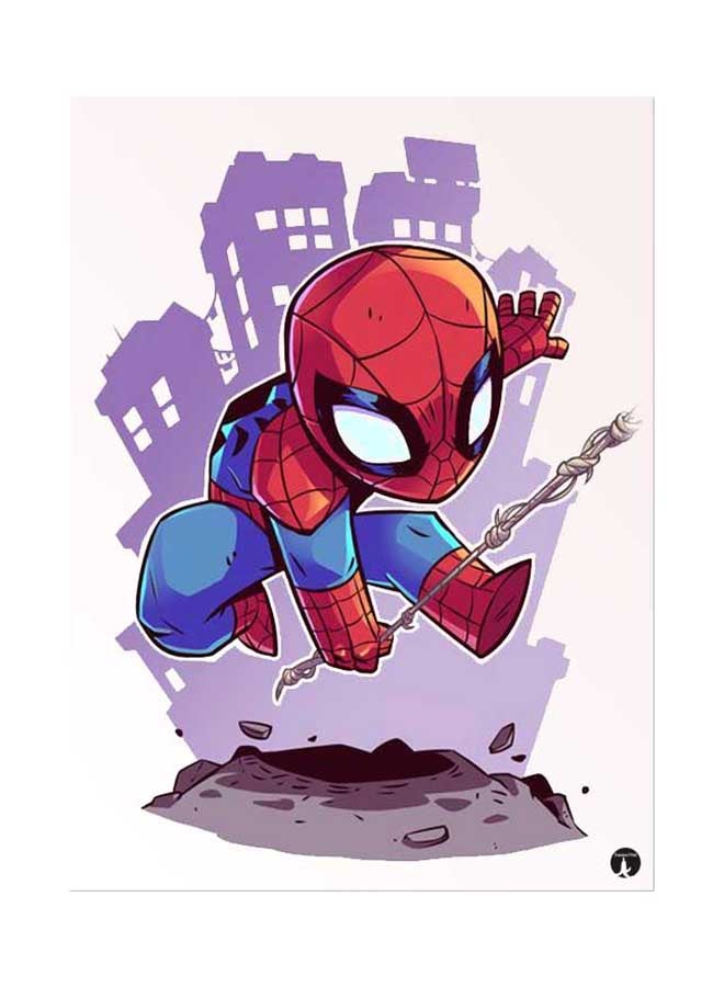 ملصق جداري مطبوع متعدد الألوان 20سم