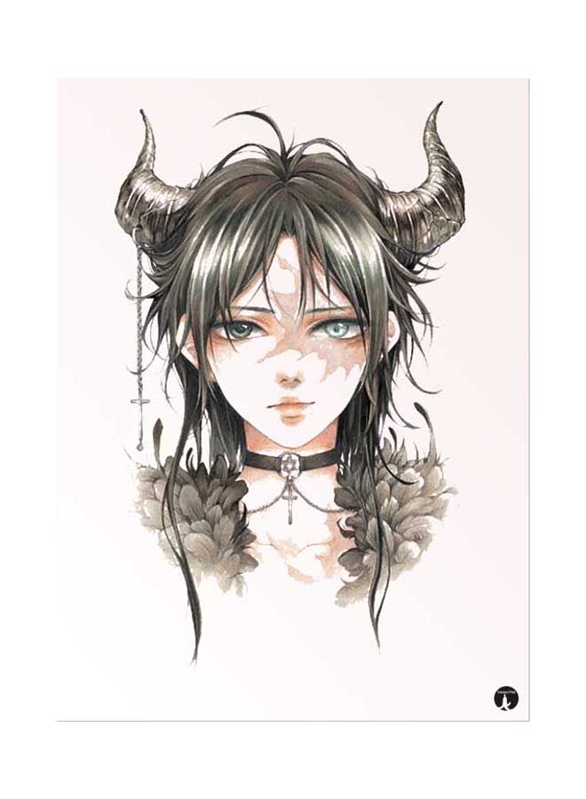 BP Printed Wall Sticker Multicolour 20cm