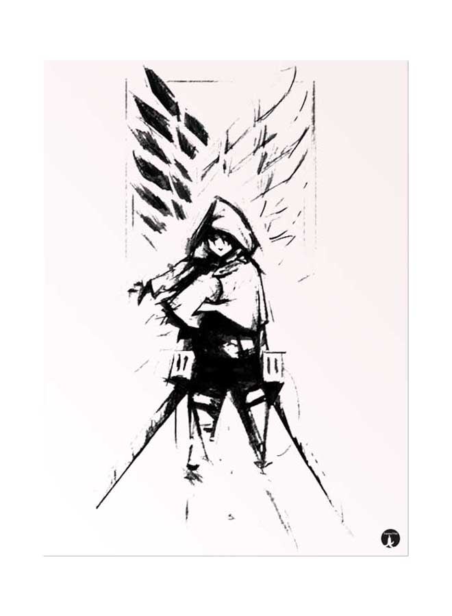 بي بي ملصق جداري مطبوع متعدد الألوان 20سم