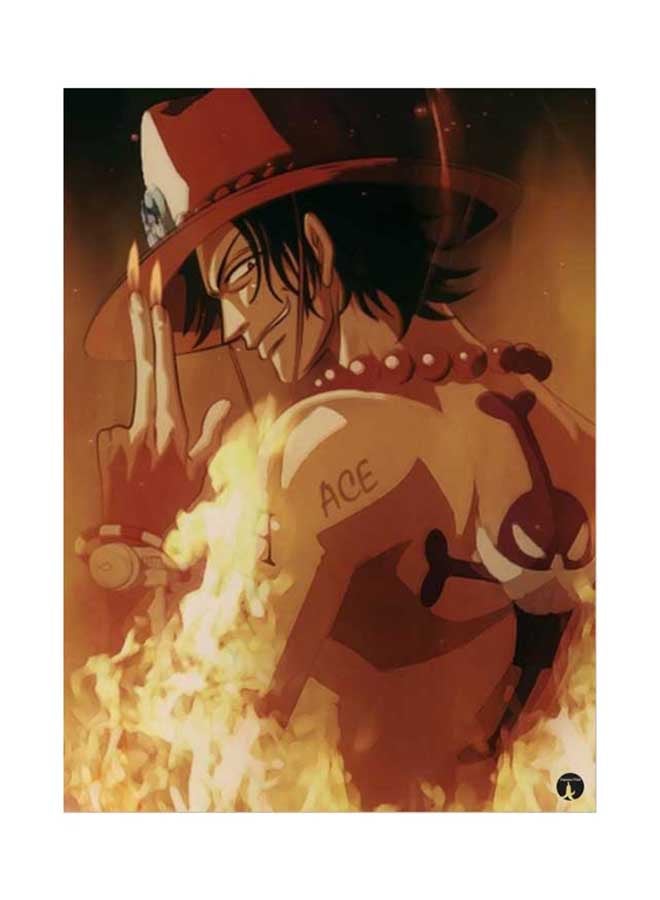 ملصق جداري مطبوع متعدد الألوان 20سم