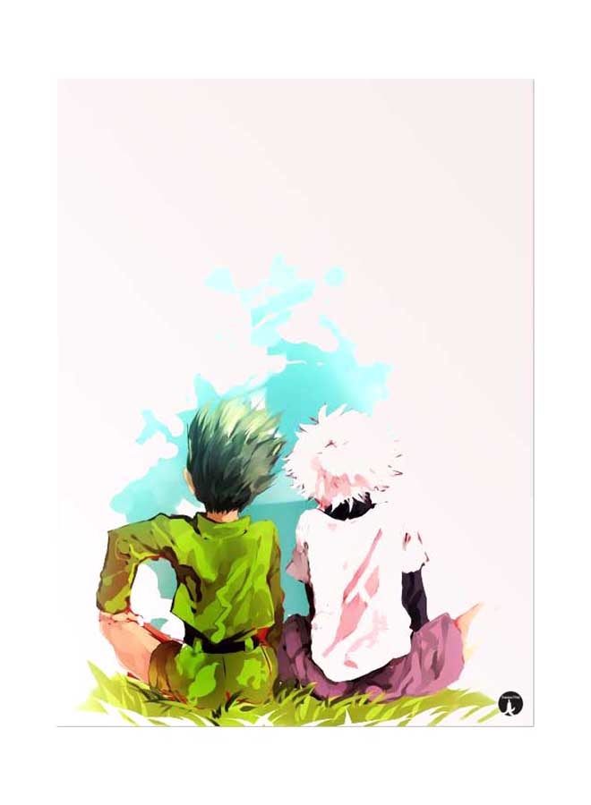 بي بي ملصق جداري مطبوع متعدد الألوان 20سم