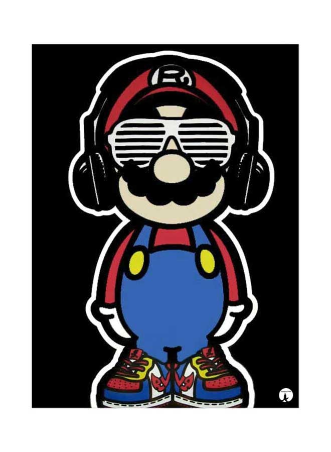 BP Printed Wall Sticker Multicolour 20cm