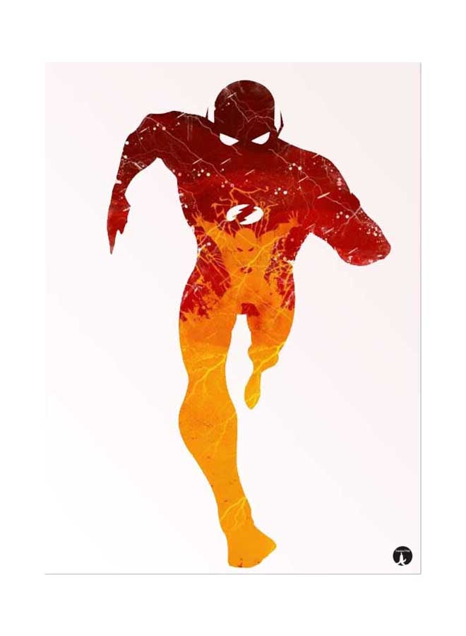 Printed Wall Sticker Multicolour 20cm