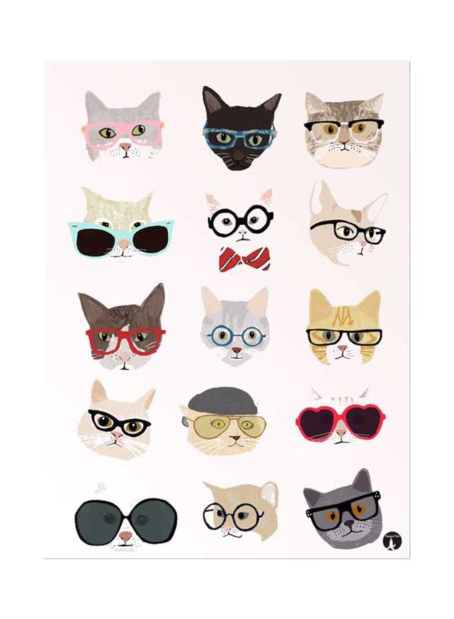 BP Printed Wall Sticker Multicolour 20cm