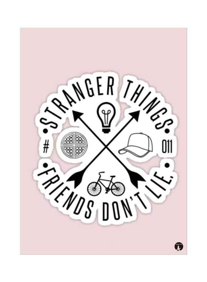 بي بي ملصق جداري مطبوع متعدد الألوان 20سم