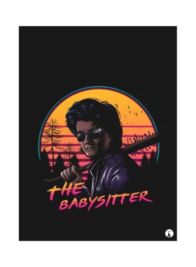 بي بي ملصق جداري مطبوع متعدد الألوان 20سم