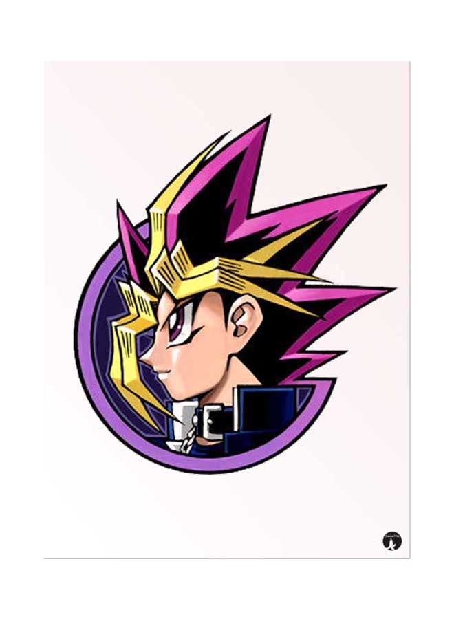 Printed Wall Sticker Multicolour 20cm