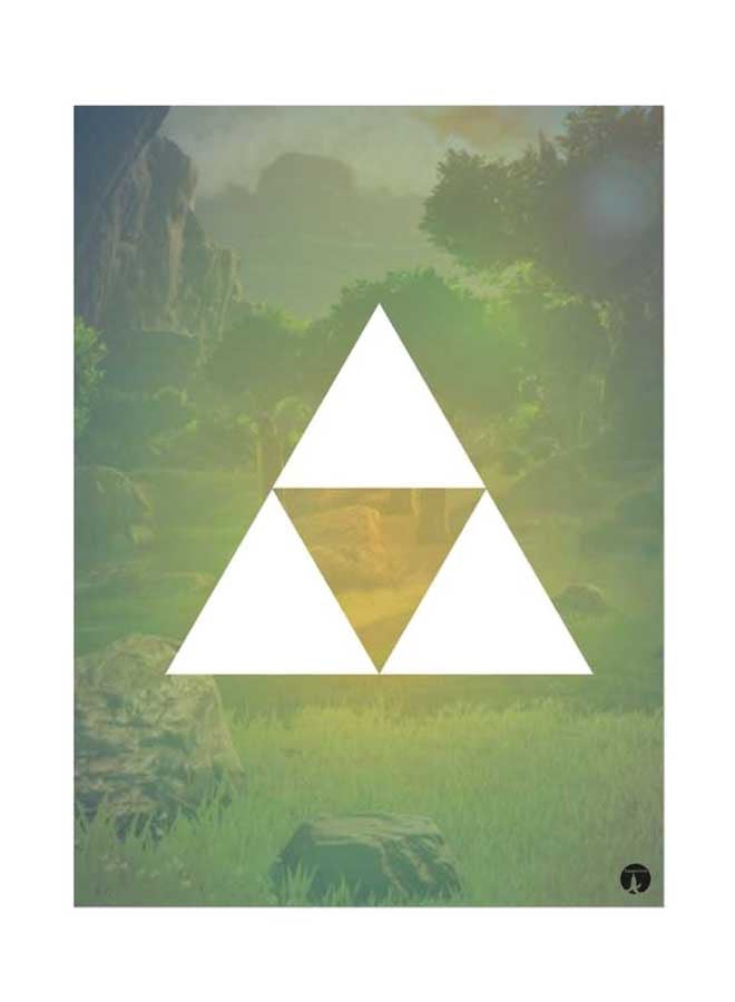 بي بي ملصق جداري مطبوع متعدد الألوان 20سم