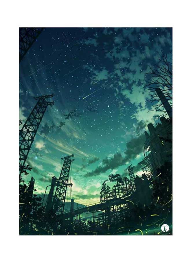 BP Printed Wall Sticker Multicolour 20cm