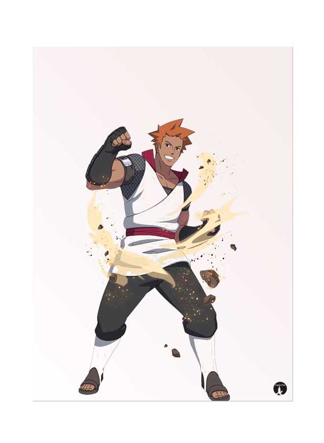 بي بي ملصق جداري مطبوع متعدد الألوان 20سم