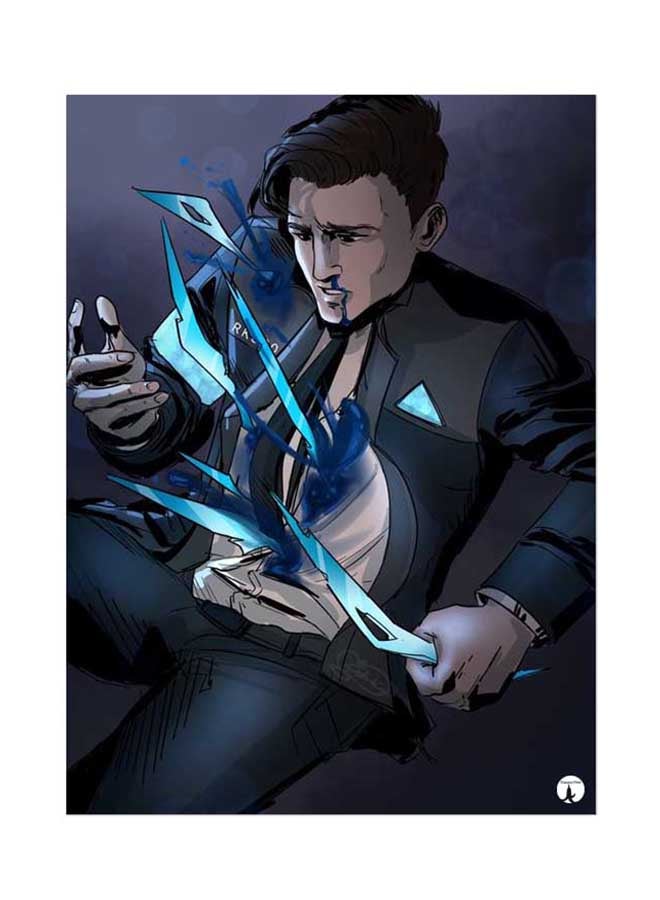 BP Printed Wall Sticker Multicolour 20cm