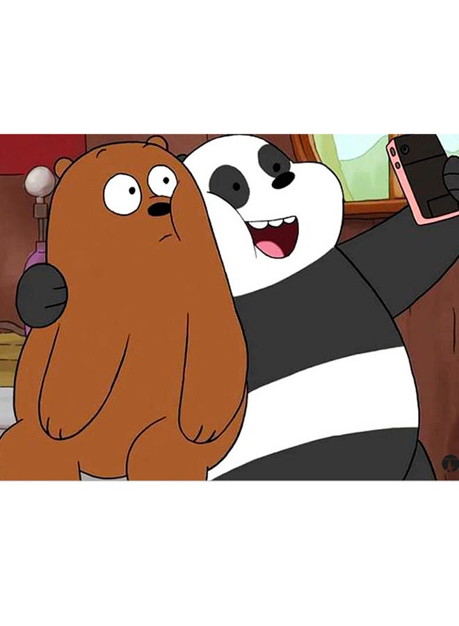 بي بي ملصق جداري مطبوع متعدد الألوان 20سم