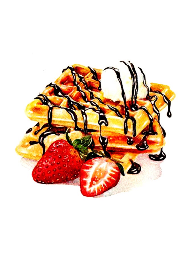 Printed Wall Sticker Multicolour 20cm