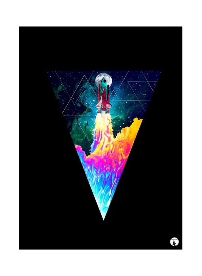 Printed Wall Sticker Multicolour 20cm