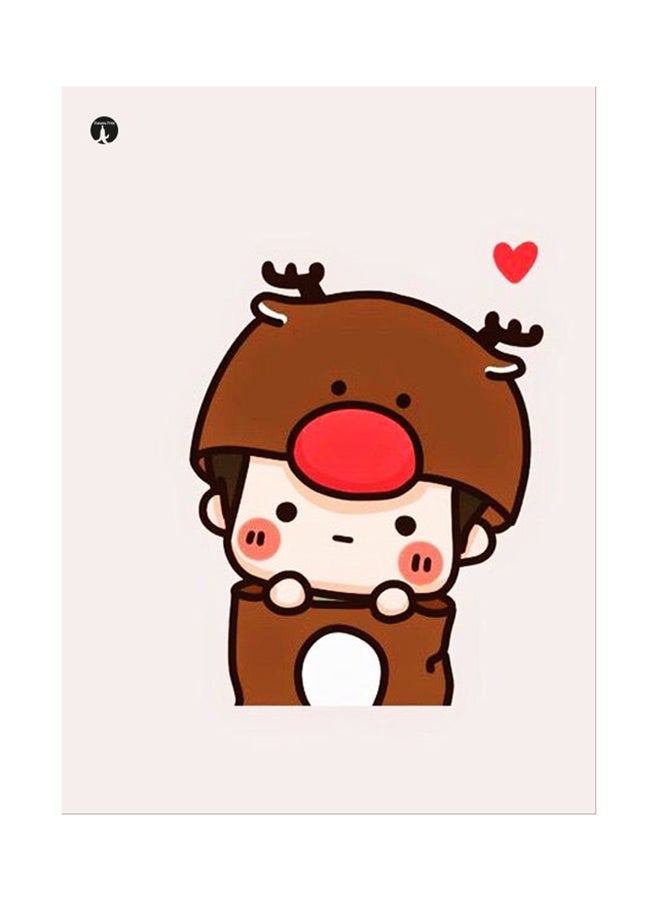 BP Printed Wall Sticker Multicolour 20cm