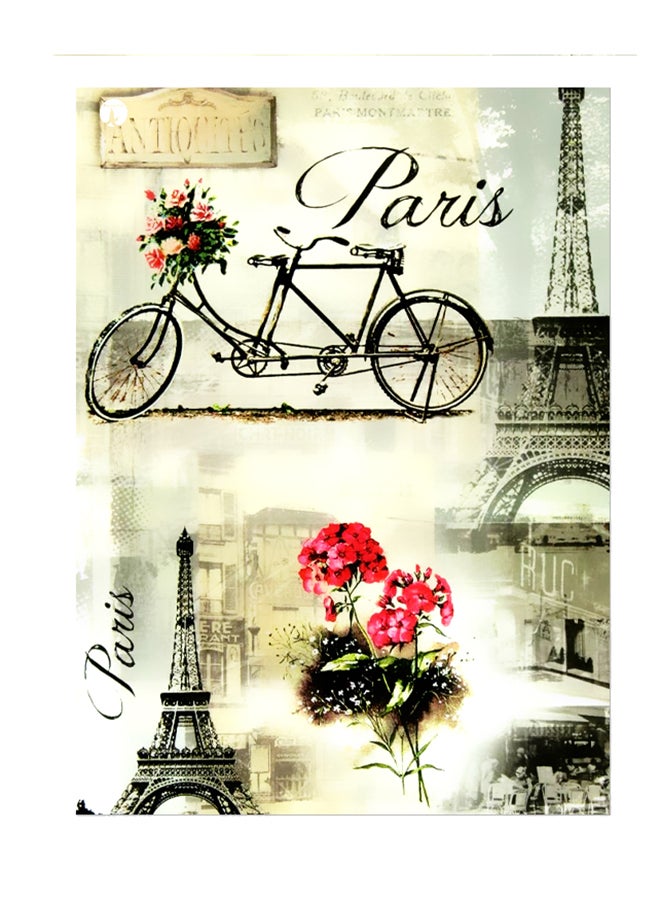 ملصق جداري مطبوع متعدد الألوان 20سم