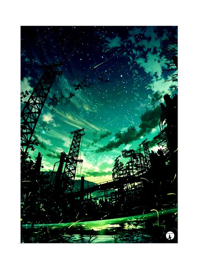 BP Printed Wall Sticker Multicolour 20cm