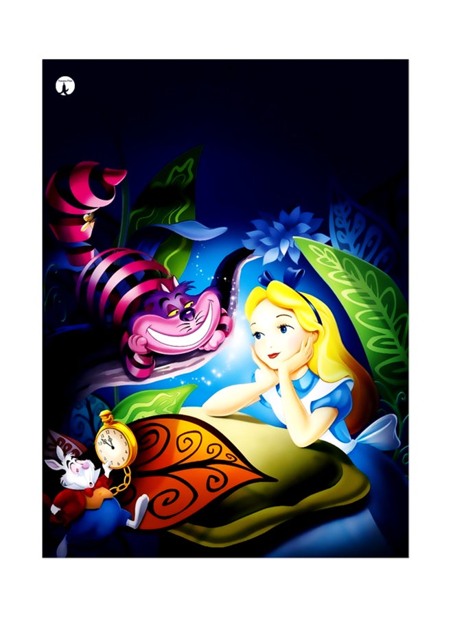 ملصق جداري مطبوع متعدد الألوان 20سم