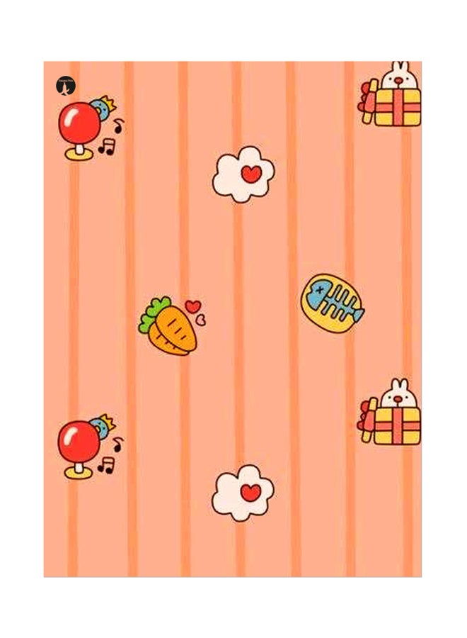 بي بي ملصق جداري مطبوع متعدد الألوان 20سم