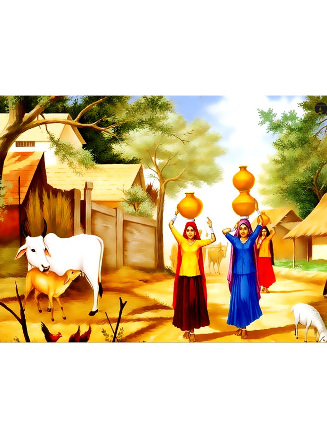 بي بي ملصق جداري مطبوع متعدد الألوان 20سم