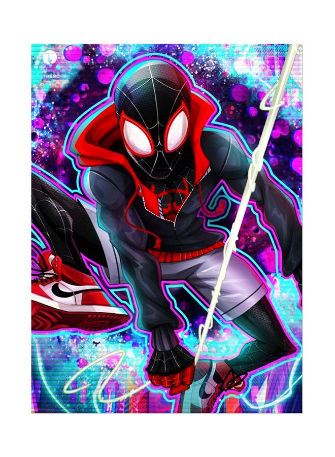 بي بي ملصق جداري مطبوع متعدد الألوان 20سم