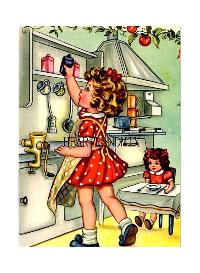 BP Printed Wall Sticker Multicolour 20cm