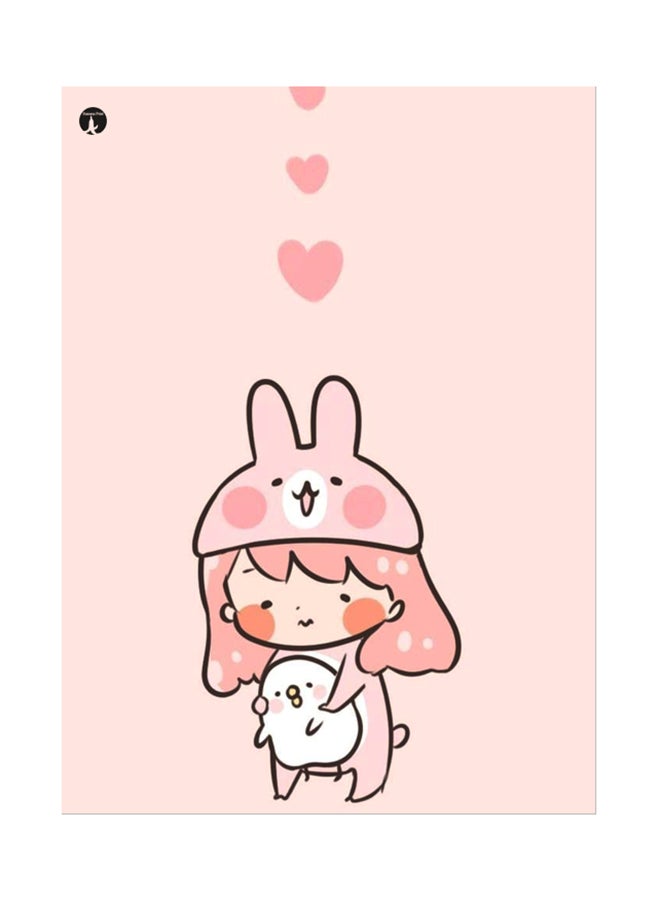 ملصق جداري مطبوع متعدد الألوان 20سم