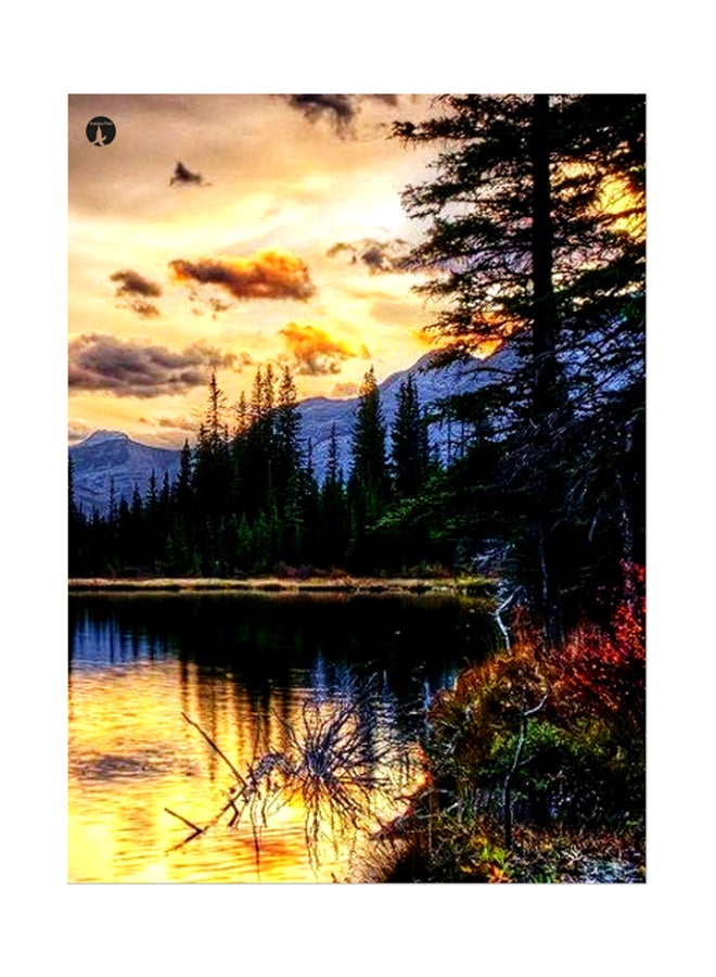 بي بي ملصق جداري مطبوع متعدد الألوان 20سم