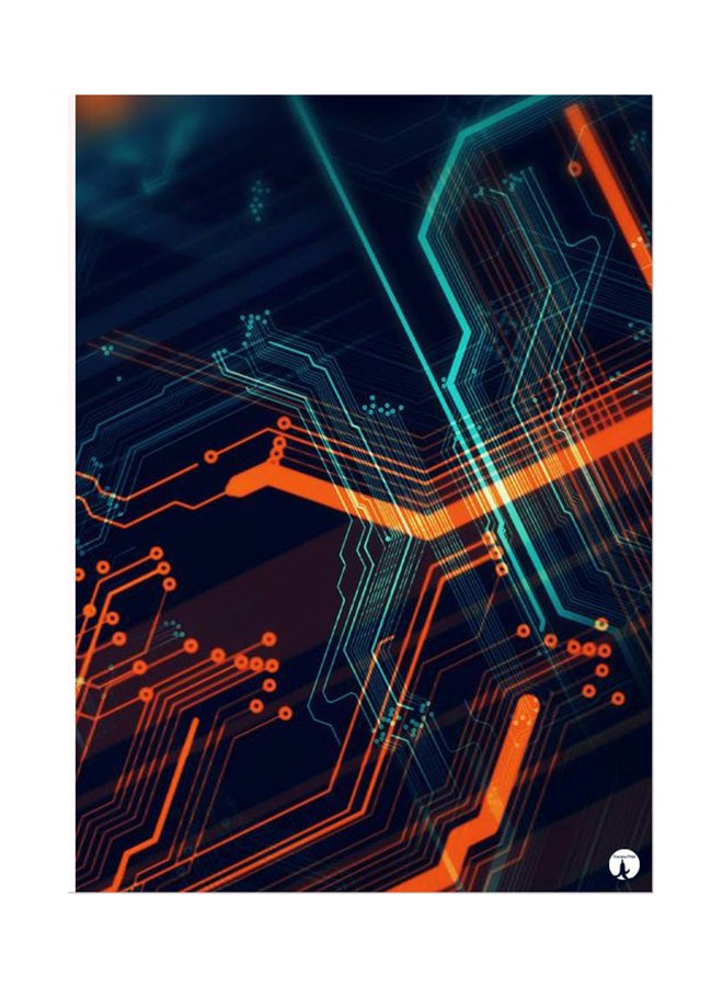 Printed Wall Sticker Multicolour 20cm