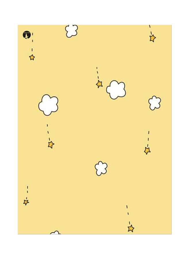 بي بي ملصق جداري مطبوع متعدد الألوان 20سم