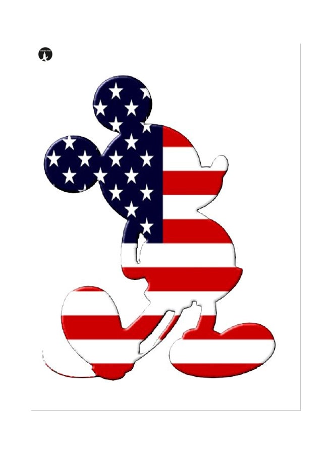 Printed Wall Sticker Multicolour 20cm