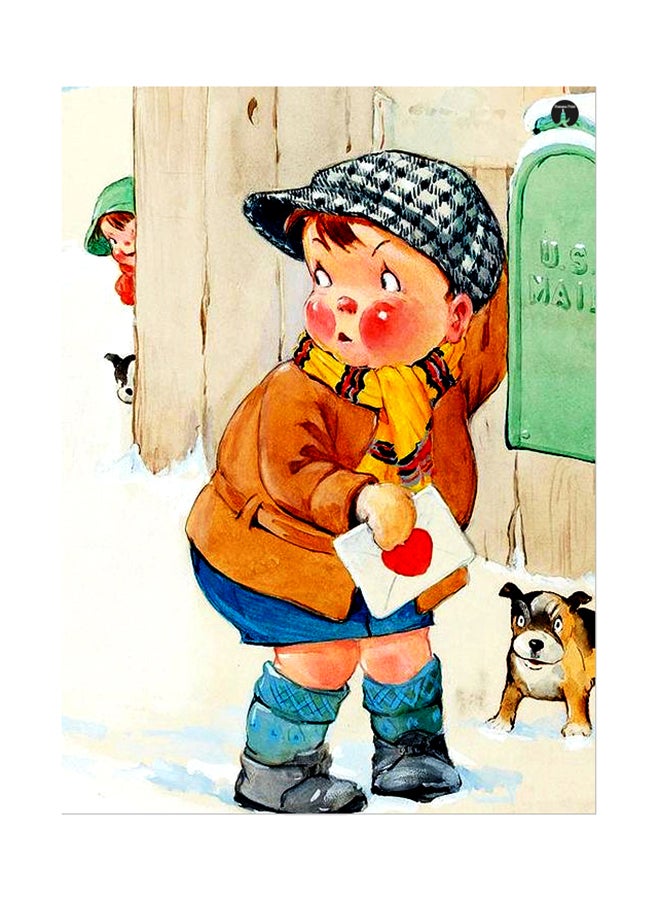 BP Printed Wall Sticker Multicolour 20cm