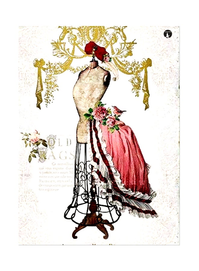 بي بي ملصق جداري مطبوع متعدد الألوان 20سم