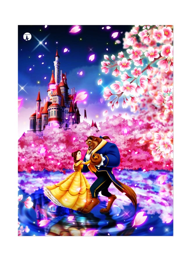 ملصق جداري مطبوع متعدد الألوان 20سم