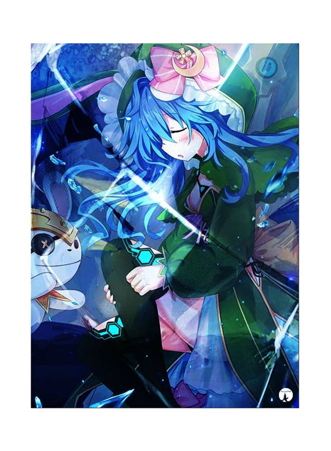 بي بي ملصق جداري مطبوع متعدد الألوان 20سم