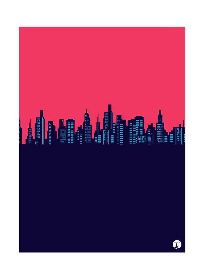 Printed Wall Sticker Multicolour 20cm