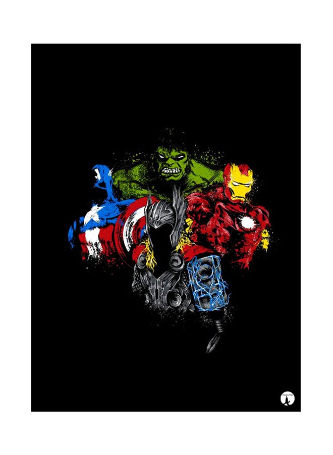 BP Printed Wall Sticker Multicolour 20cm