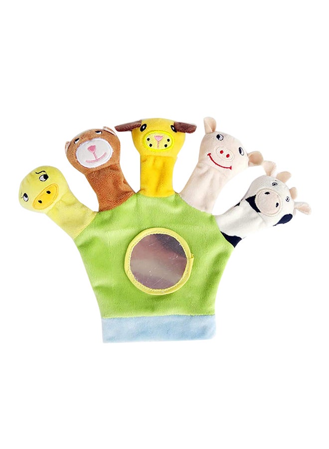 Animal Hand Finger Plush Puppets Glove For Kids  - Image 1