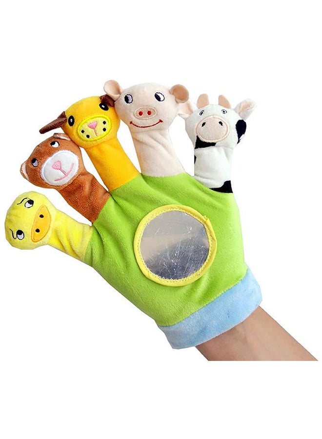 Animal Hand Finger Plush Puppets Glove For Kids  - Image 3