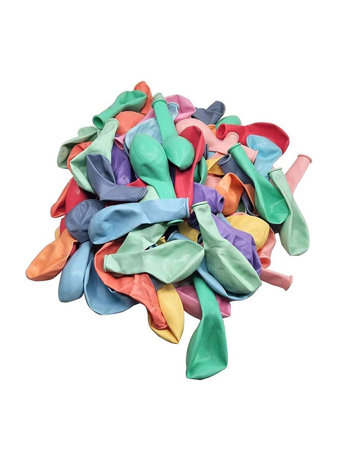 100 قطعة من بالونات حفلات الباستيل من اللاتكس - متنوعة - Image 2