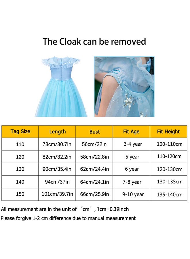 Vanstar Snow Queen Costume With Accessories - Image 4