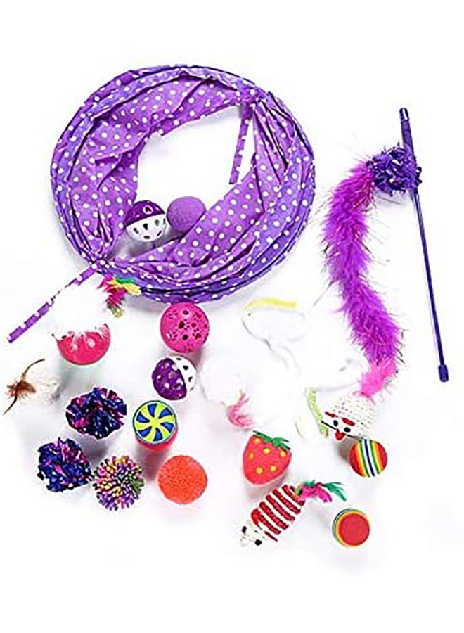 17-Piece Interactive Cat Toys Set - Image 3