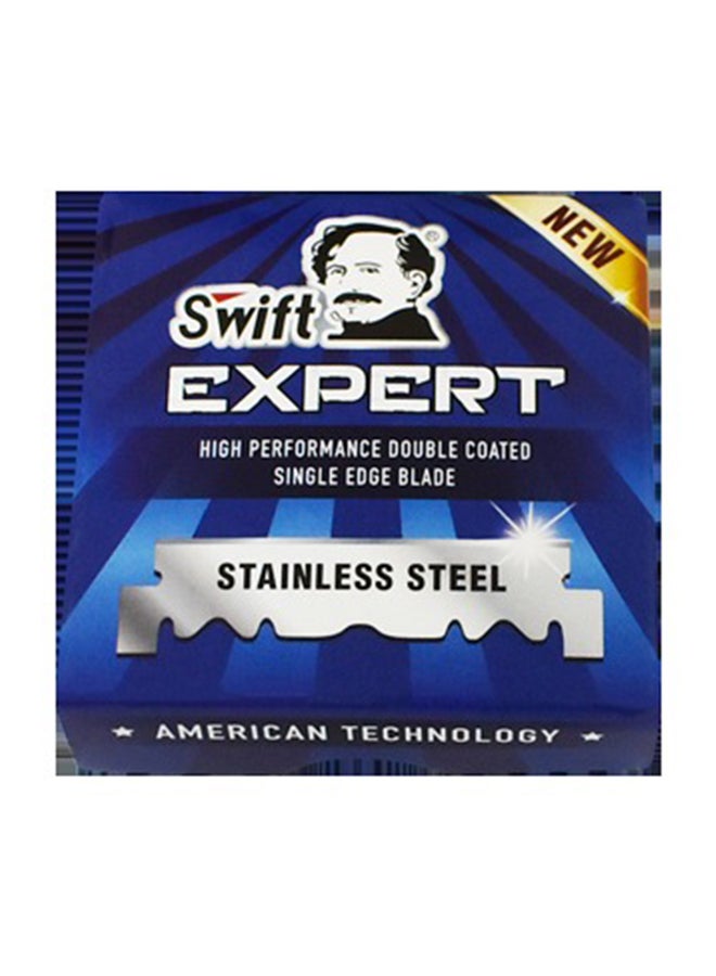 Swift 100-Piece Stainless Steel Blades Silver  - Image 1